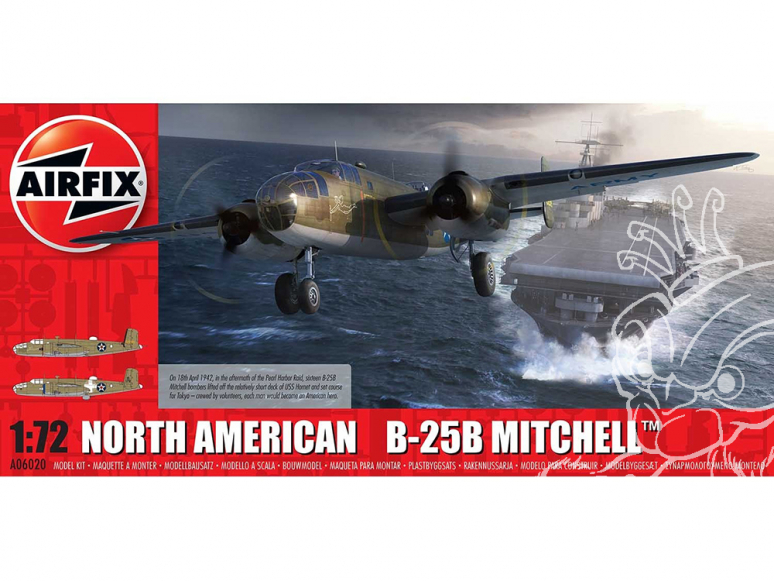 Airfix maquette avion A06020 North American B25B Mitchell 1/72