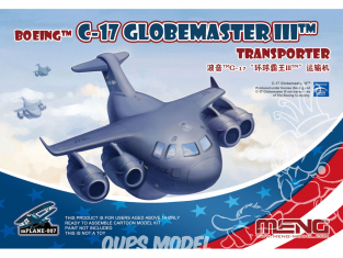 Meng maquette avion MPlane007 Avion de transport lourd américain C-17 Globemaster III