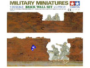 tamiya maquette militaire 35028 set de briques 1/35