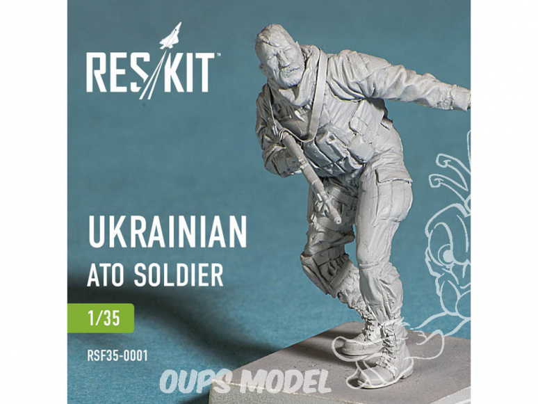 ResKit RSF35-0001 Figurines de soldat Ukrainien ATO 1/35