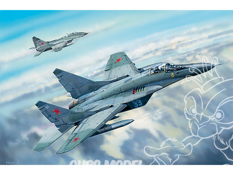 Trumpeter maquettes avion 03224 MiG-29C Fulcrum Russe 1/32