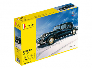 Heller maquette voiture 80763 Citoen traction 15CV 1/24