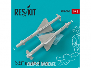 ResKit kit RS48-0162 R-23Т missile (4 pcs) 1/48