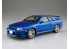 Aoshima maquette voiture 57339 Nissan Skyline GT-R BNR34 Initial D Hoshino Kozo 1/24