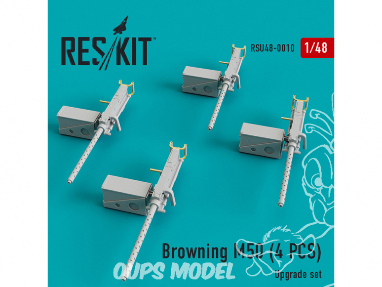 ResKit kit RSU48-00010 Browning M50 (4 pcs) 1/48