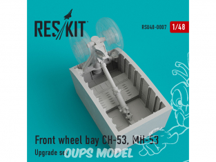 ResKit kit RSU48-00007 Baie de roue avant CH-53, MH-53 1/48