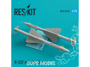 ResKit kit RS72-0162 R-23Т missile (4 pcs) 1/72
