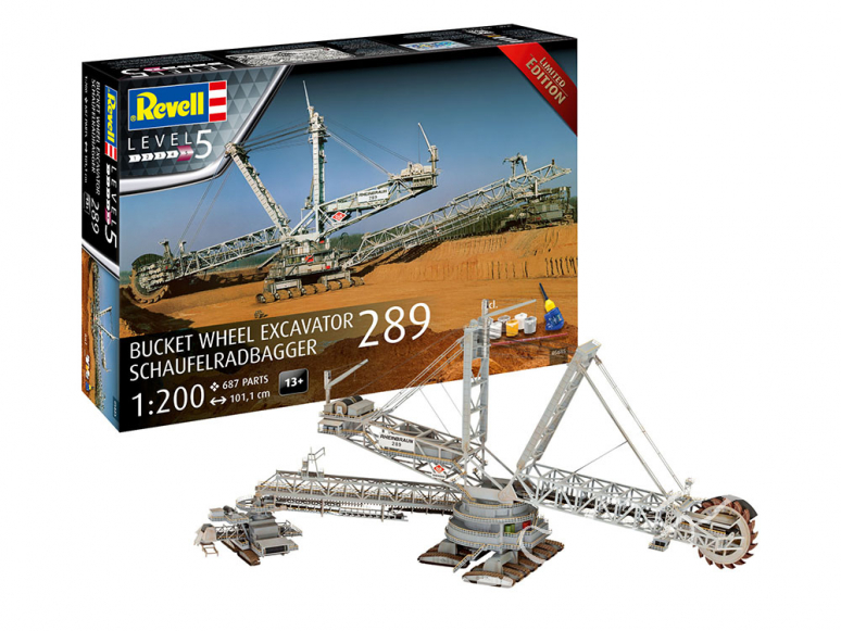 Revell maquette 05685 Bucket wheel excavator 289 Ltd.edition 1/200