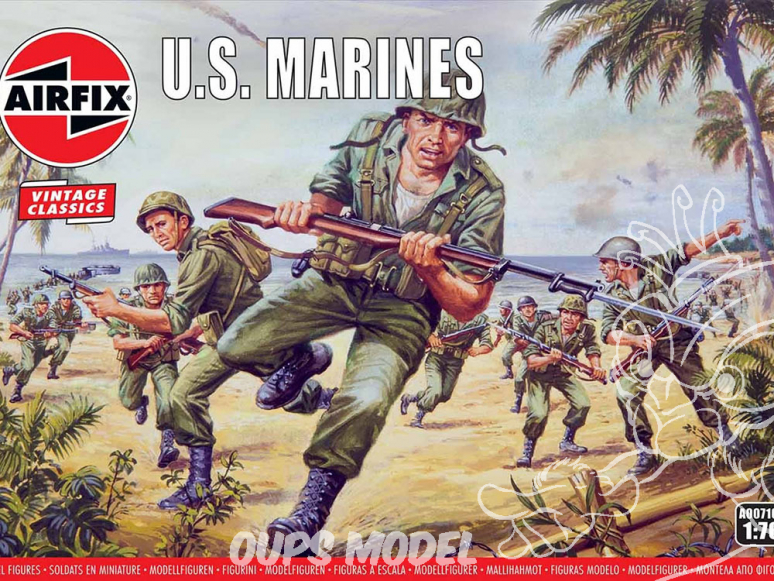 Airfix maquette militaire 00716V WWII US Marines 1/72