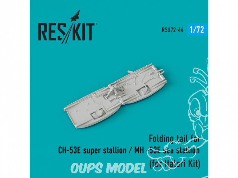 ResKit kit d'amelioration helico RSU72-0044 Queue pliante pour Super étalon СH-53E super étalon MH -53E Italeri Kit 1/72