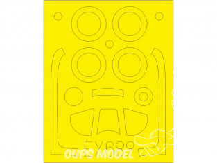 Eduard Express Mask EX689 P-51D-5 Airfix 1/48