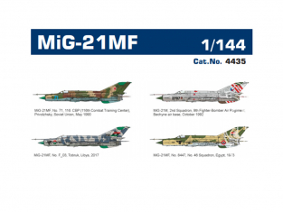 EDUARD maquette avion 4435 MiG-21MF Super44 1/144