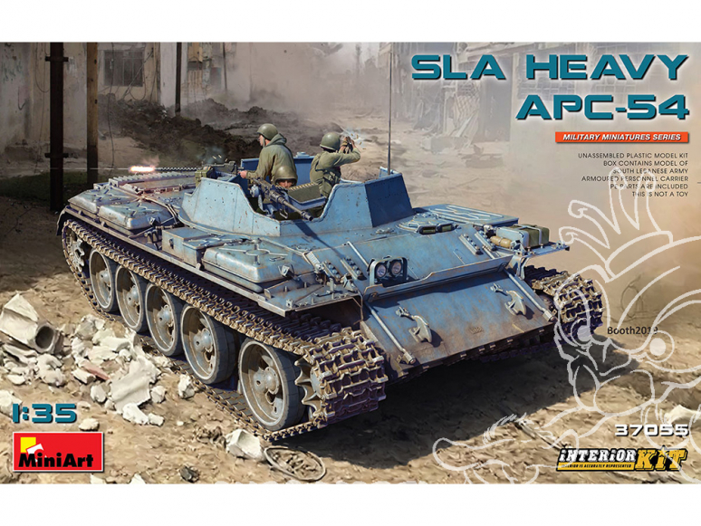 MINI ART maquette militaire 37055 SLA HEAVY APC-54. avec kit interieur 1/35