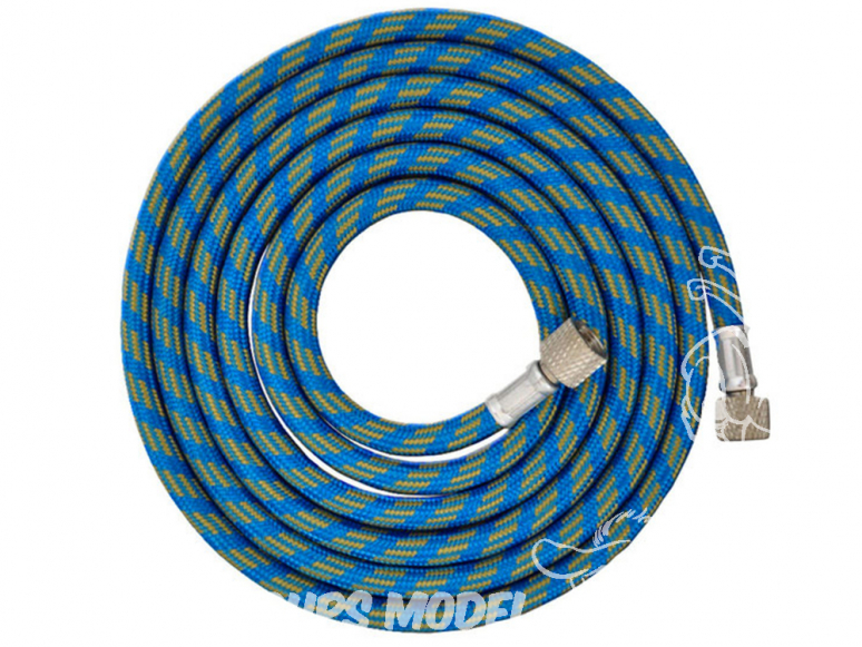 Aérographe accessoire Fengda tuyau aérographe bleu Fengda BD-24 1,80m - G1 / 8-G1 / 8