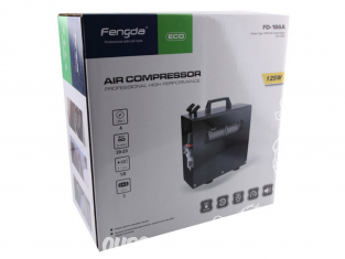 Compresseur Aerographe Professionnel Fengda FD-196 avec réservoir