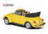 Le Grand maquette voiture LE100 VW V Käfer Cabrio 1303 jaune soleil 1/8