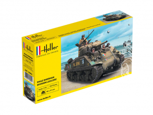 Heller maquette militaire vehicule 79894 M4A2 SHERMAN DIVISION LECLERC 1/72