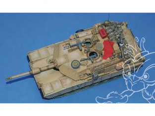 CMK Maquettes molitaire mv064 M1A1 Abrams guerre en Irak ensemble d'équipement 1/72