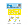 Special Hobby Masque avion M72001 SMB-2 Super Mystere 1/72