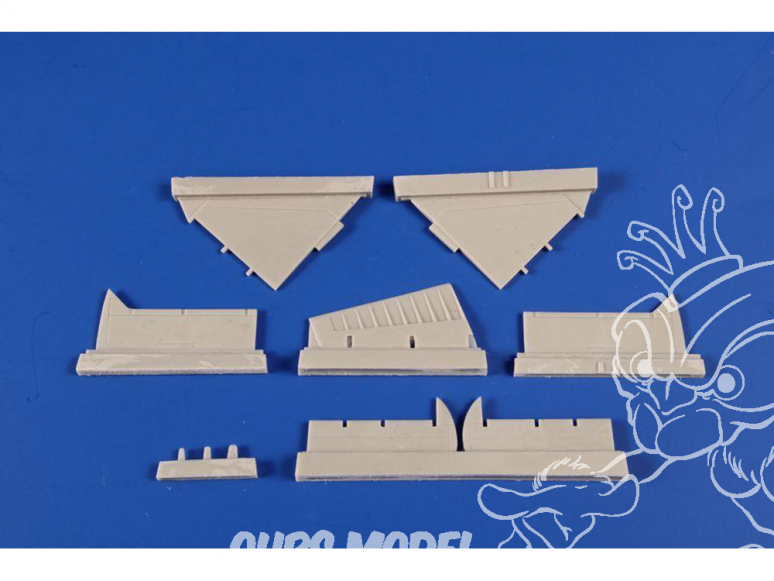 Cmk kit d'amelioration 7432 Surfaces de contrôle A-4B / Q Skyhawk Set pour kit Airfix 1/72