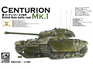 AFV maquette militaire AF35308 Char pricipal britanique Centurion MK.1 1/35