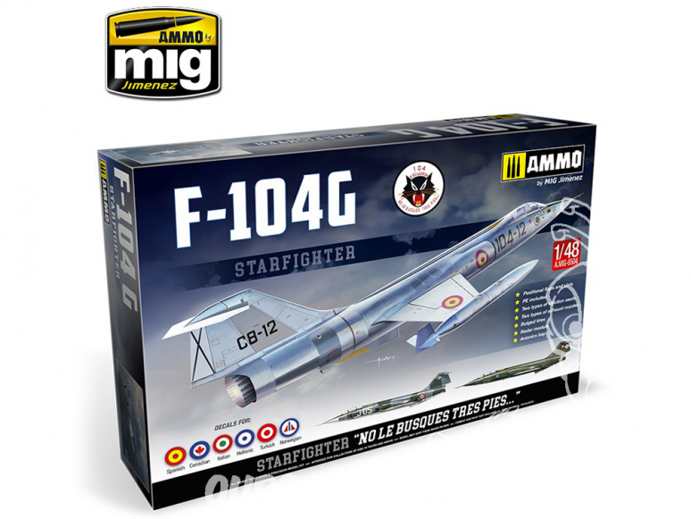 Ammo Mig maquette avion 8504 F-104G Starfighter Edition Limitée 1/48