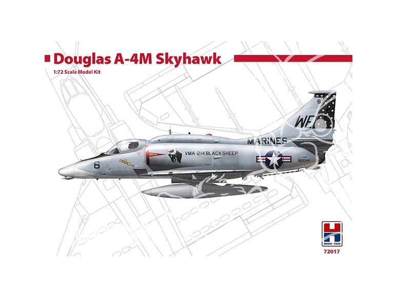 Hobby 2000 maquette avion 72017 Douglas A-4M Skyhawk 1/72