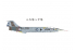 Kinetic maquette avion K48077 F-104G ROCAF Starfighter edition Gold 1/48