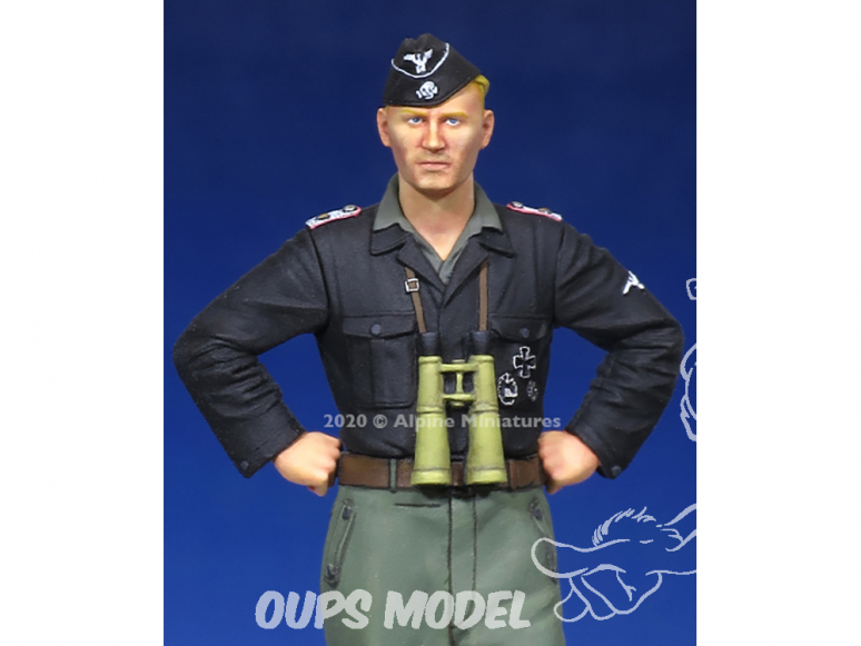 Alpine figurine 35172 WSS Panzer Officer 1/35