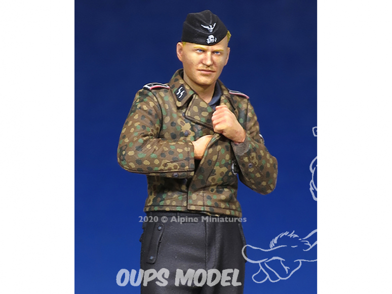 Alpine figurine 35173 WSS Panzer NCO 1/35