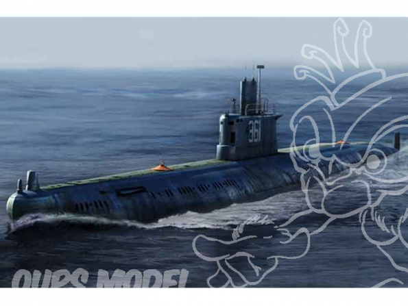 HOBBY BOSS maquette sous marin 83517 PLA Navy type 035 Ming Class 1/350