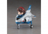 Hasegawa maquette avion 52244 Egg Girls déformées No.01 «Rei Hazumi» avec T-4 Blue Impulse EGG PLANE