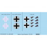Eduard Decalques avion D72018 Insignes nationaux Focke-Wulf Fw 190A-8/R2 1/72