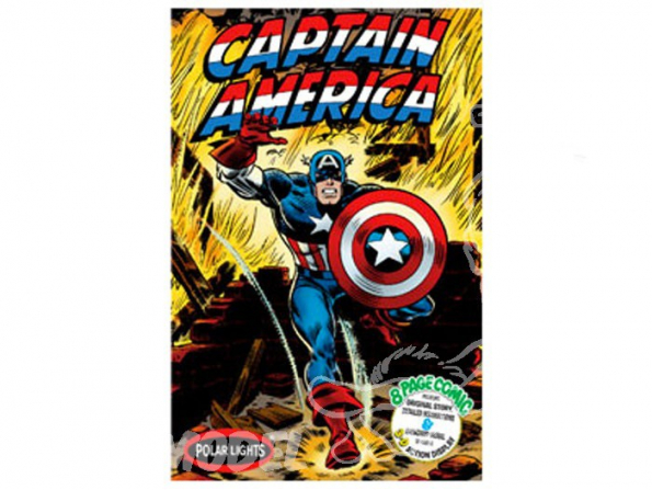 Polar Ligths maquette cinema 0856 Captain America