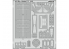 EDUARD photodecoupe avion 491083 Amélioration Hunter F.5 Airfix 1/48