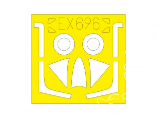 Eduard Express Mask EX696 Hunter F.4 / F.5 Airfix 1/48