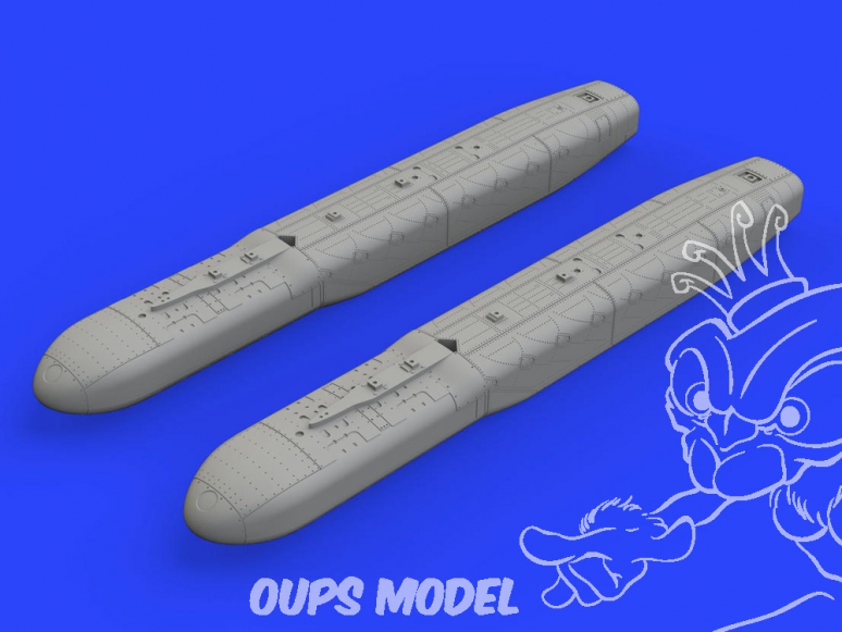 Eduard kit d'amelioration avion brassin 648551 JP233 Dispenser pod 1/48