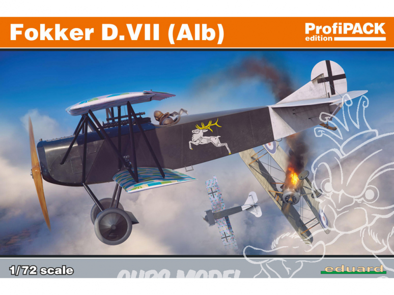 EDUARD maquette avion 70134 Fokker D.VII (Alb) ProfiPack Edition 1/72