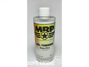 MRP peintures TSD Mr Thinner slow dry (séchage lent) 250ml