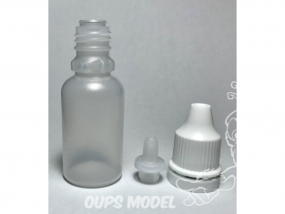 MRP peintures LDPE Bouteille en plastique pour peintures 17ml