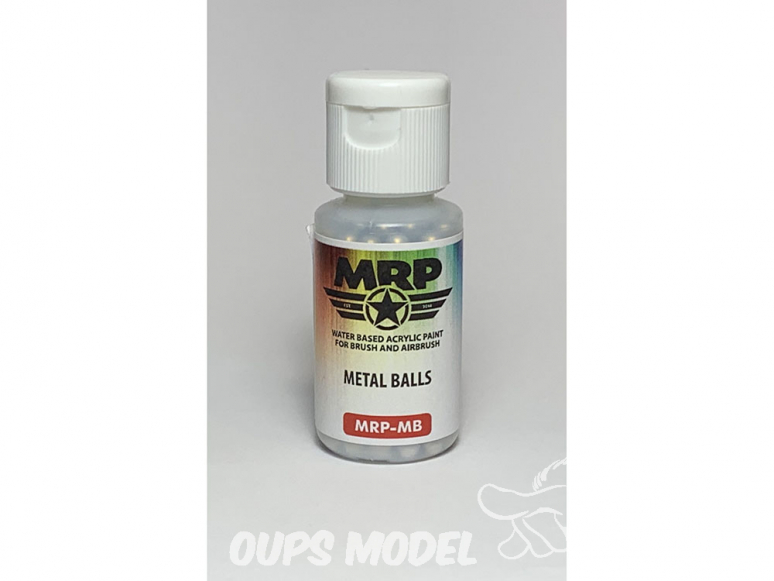 MRP Peintures MB Billes metal pour melanger peintures environs 250 piéces