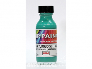 MRP peintures 001 COCKPIT RUSSE TURQUOISE 30ml