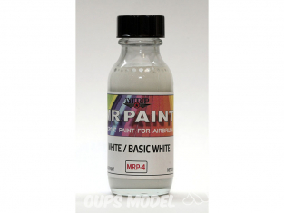 MRP peintures 004 Blanc / Blanc basique 30ml