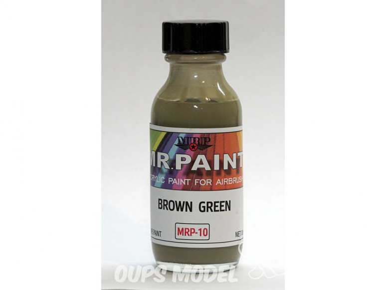 MRP peintures 010 Brun vert ČSN 2250 30ml