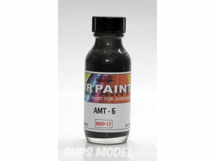 MRP peintures 017 AMT-1 AMT-6 Noir 30ml