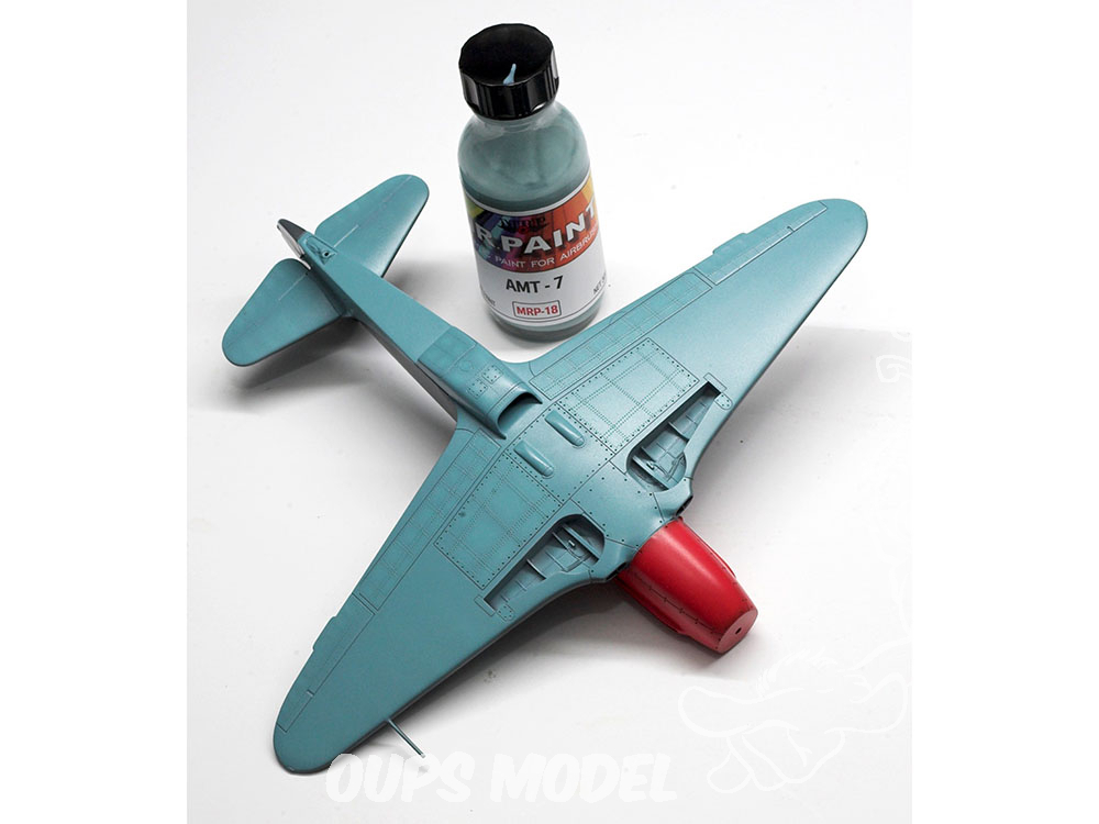 [Zvezda] 1/48 - Yakovlev Yak-3 Normandie Niemen   (yak3) Mrp-peintures-018-amt-7-gris-bleu-30ml