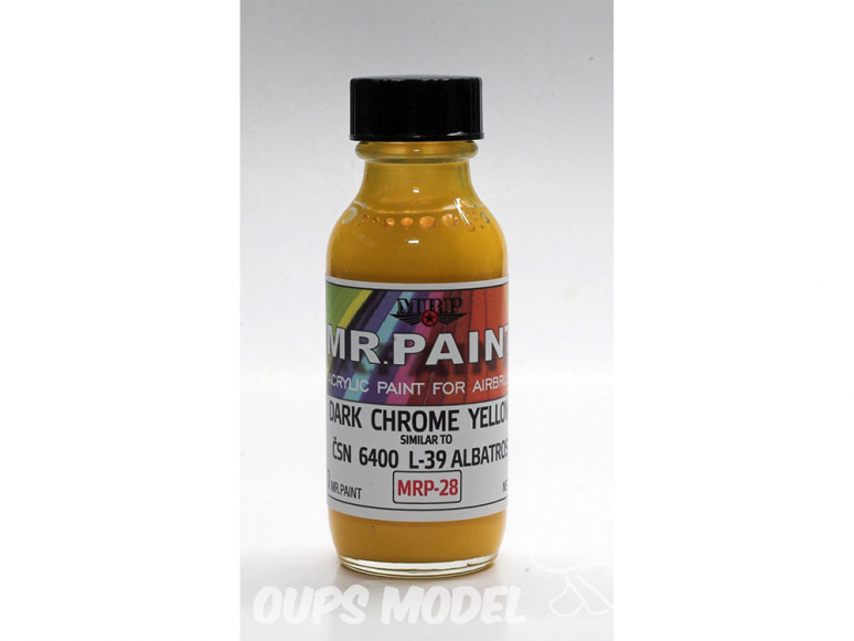 MRP peintures 028 Jaune Chrome Foncé ČSN 6400 30ml