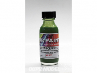 MRP peintures 032 Vert pour les roues 30ml