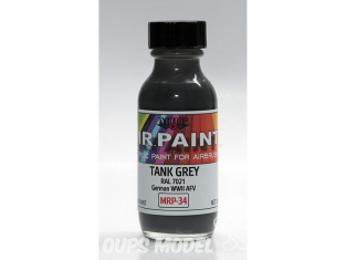 MRP peintures 034 Gris Char RAL 7021 30ml