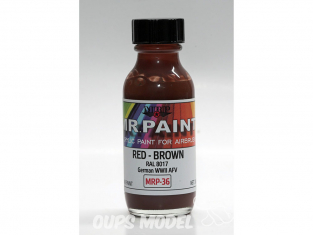 MRP peintures 036 Rouge brun RAL 8017 30ml